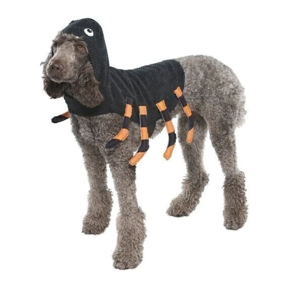 NWT Vibrant Life Dog‎ Pet Halloween Spider Costume Size Large